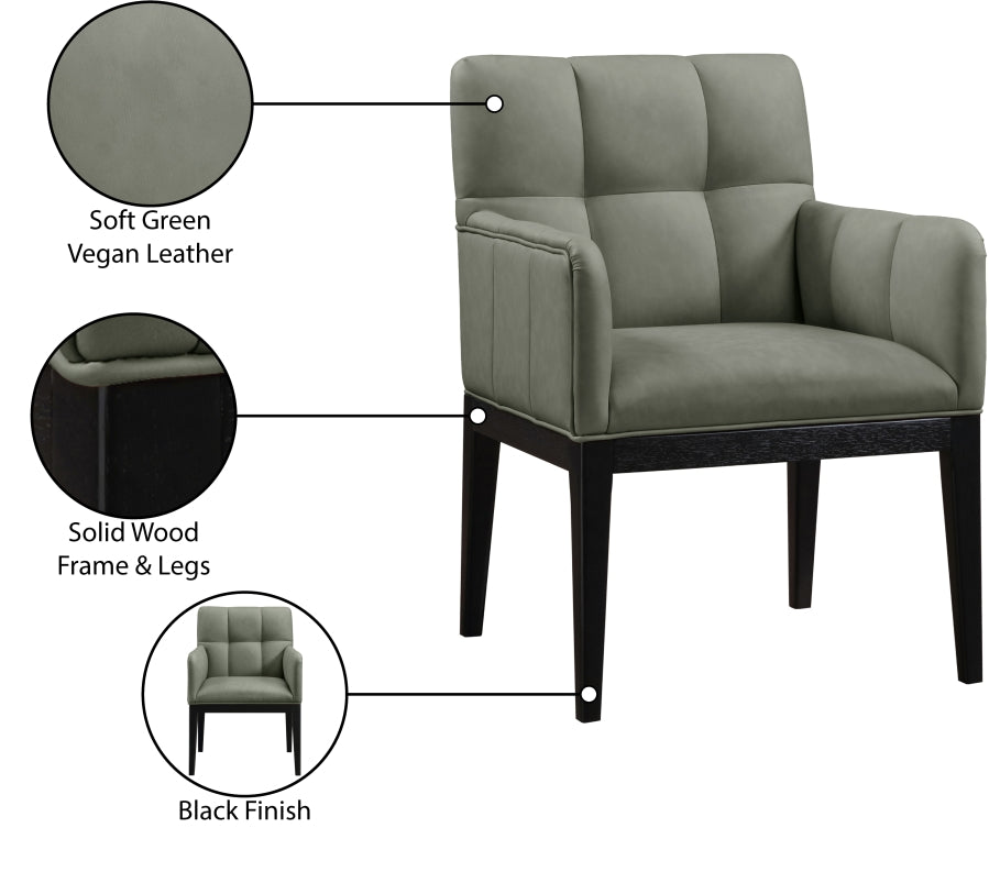 Fauteuil d'appoint rembourré en chenille Vivi