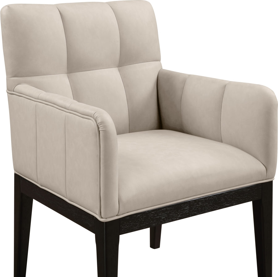 Fauteuil d'appoint rembourré en chenille Vivi