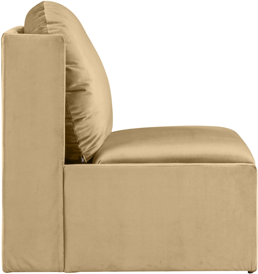 Fauteuil d'appoint rembourré en chenille Vivi