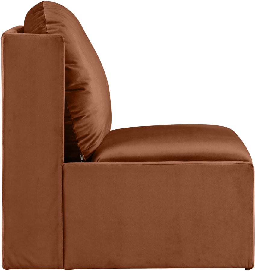 Fauteuil d'appoint rembourré en chenille Vivi