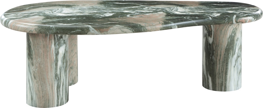 Sassari Marble Finish Indoor / Outdoor Concrete Coffee Table