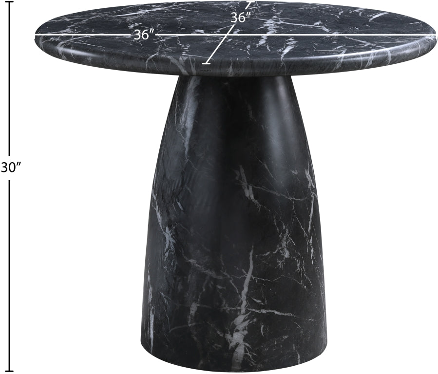 Cosenza Marble Finish Indoor / Outdoor Concrete Dining Table