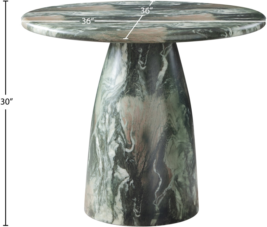 Cosenza Marble Finish Indoor / Outdoor Concrete Dining Table