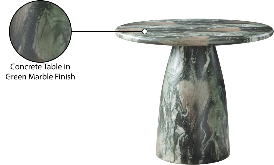 Cosenza Marble Finish Indoor / Outdoor Concrete Dining Table