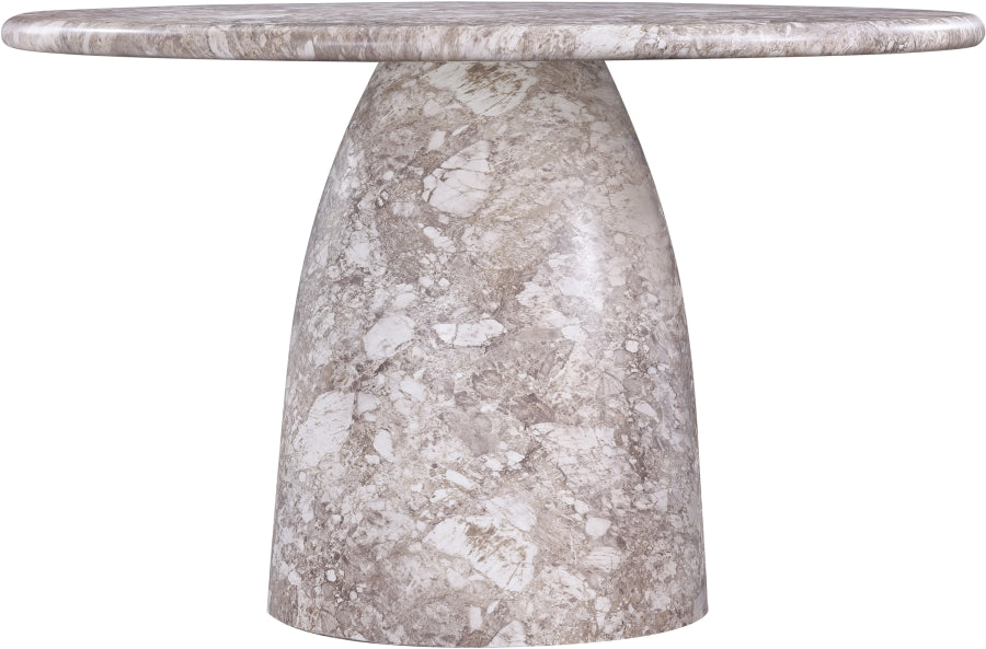 Cosenza Marble Finish Indoor / Outdoor Concrete Dining Table