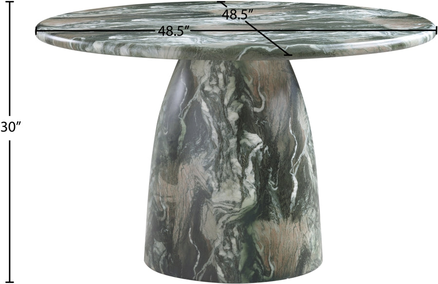 Cosenza Marble Finish Indoor / Outdoor Concrete Dining Table