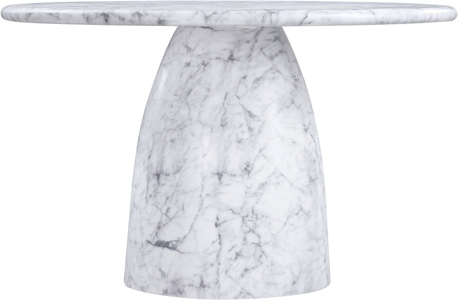 Cosenza Marble Finish Indoor / Outdoor Concrete Dining Table