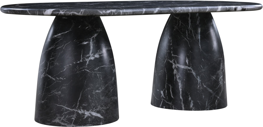Cosenza Marble Finish Indoor / Outdoor Concrete Dining Table