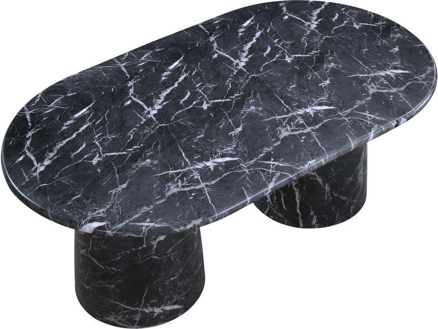 Cosenza Marble Finish Indoor / Outdoor Concrete Dining Table