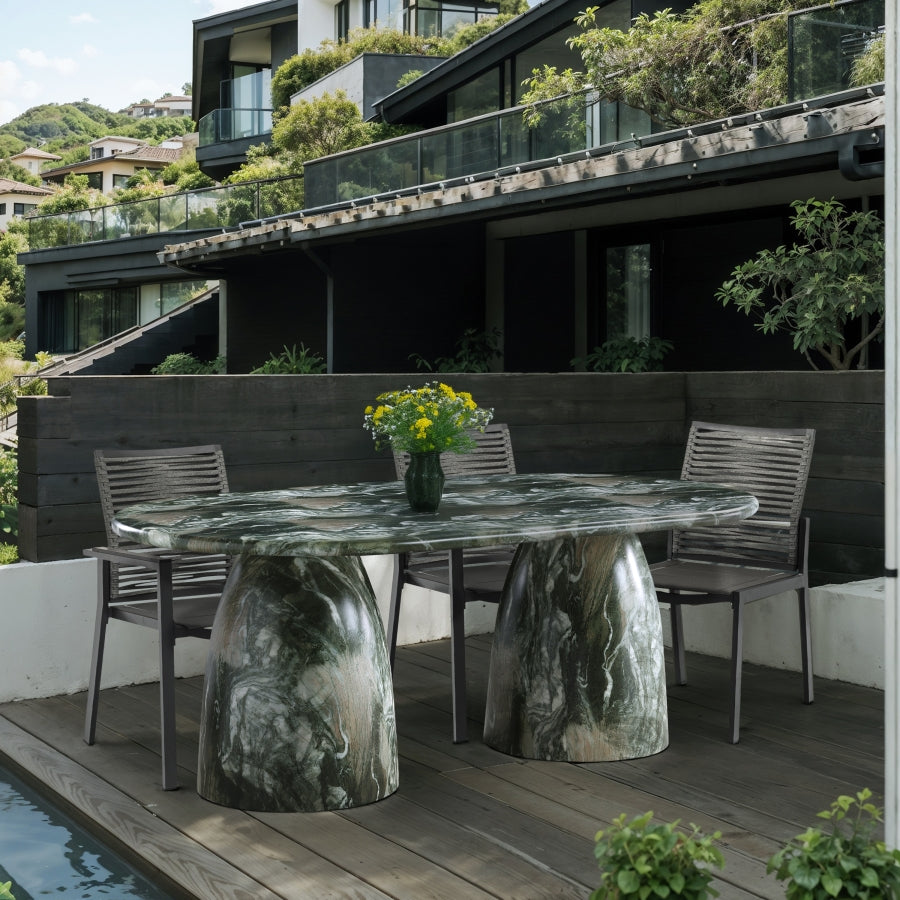 Cosenza Marble Finish Indoor / Outdoor Concrete Dining Table