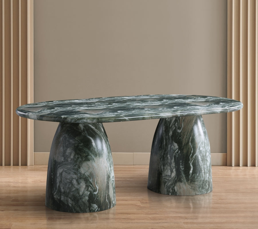 Cosenza Marble Finish Indoor / Outdoor Concrete Dining Table