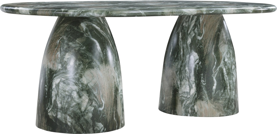 Cosenza Marble Finish Indoor / Outdoor Concrete Dining Table