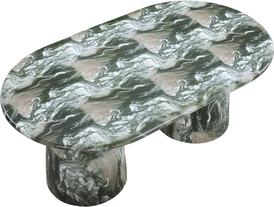 Cosenza Marble Finish Indoor / Outdoor Concrete Dining Table