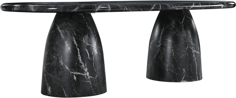 Cosenza Marble Finish Indoor / Outdoor Concrete Dining Table