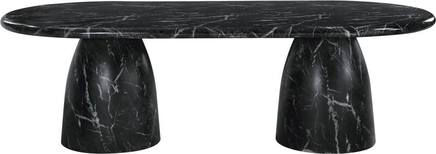 Cosenza Marble Finish Indoor / Outdoor Concrete Dining Table