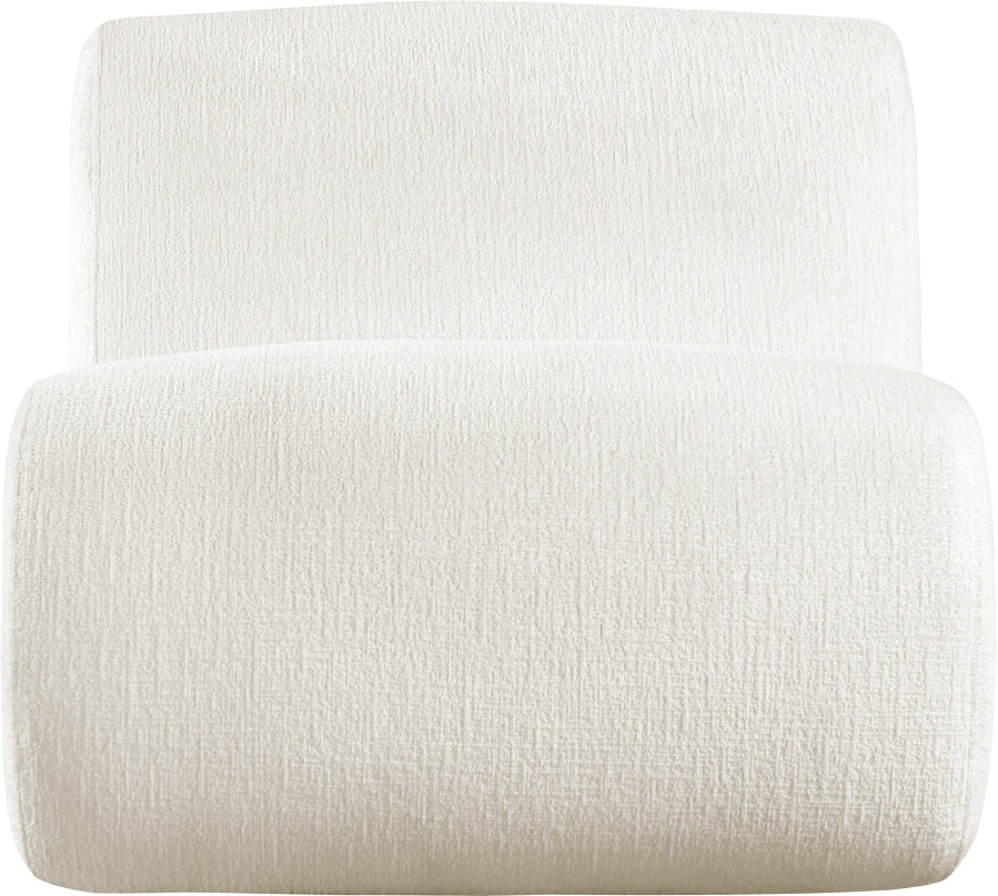 Fauteuil d'appoint rembourré en chenille Vivi