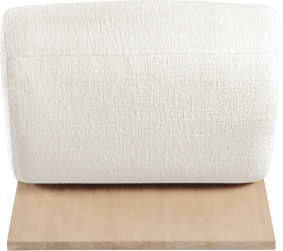 Fauteuil d'appoint rembourré en chenille Vivi