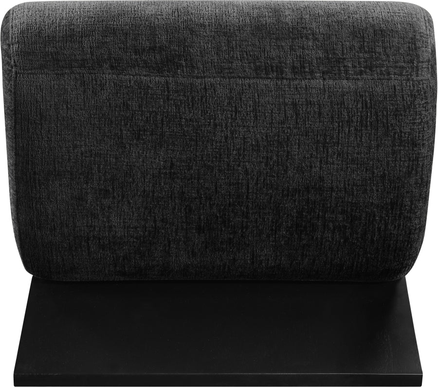 Fauteuil d'appoint rembourré en chenille Vivi