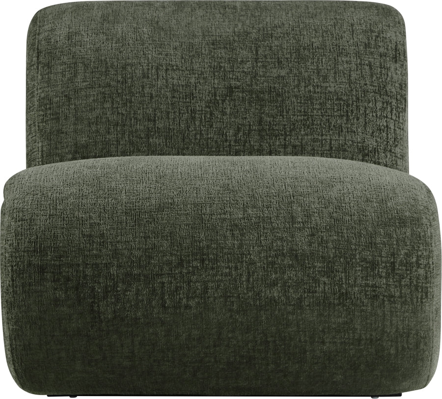 Fauteuil d'appoint rembourré en chenille Vivi