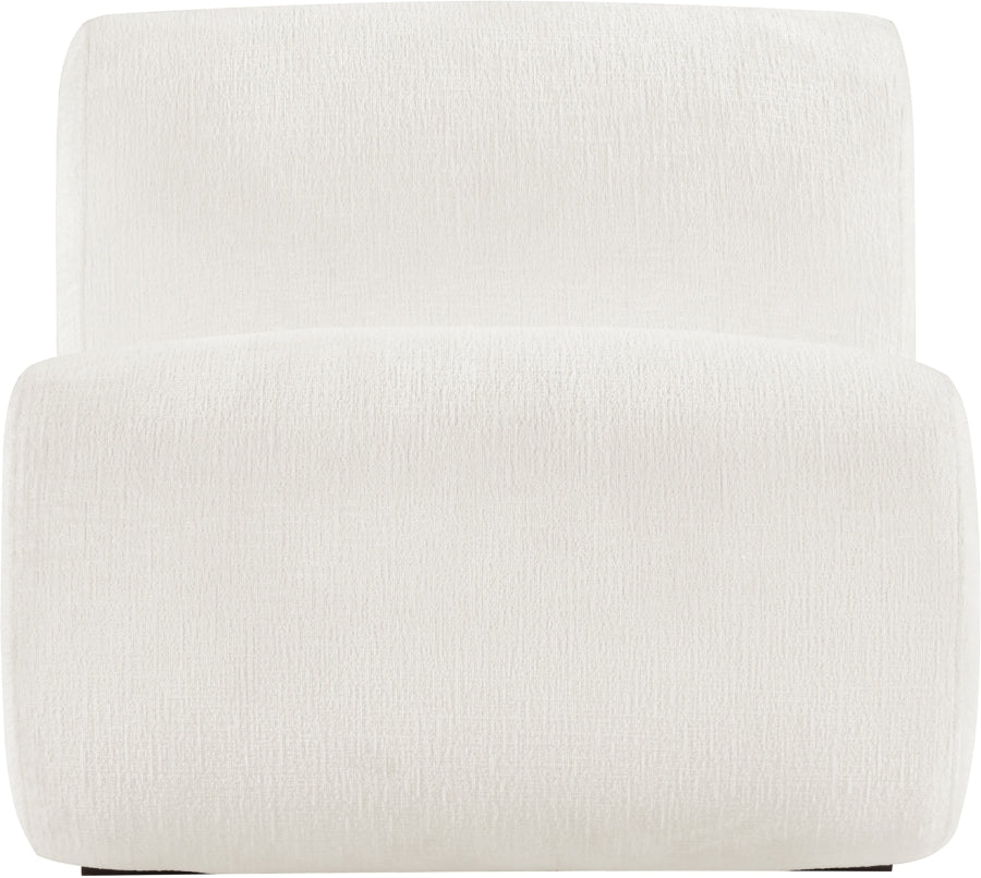 Fauteuil d'appoint rembourré en chenille Vivi