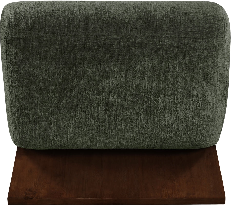 Fauteuil d'appoint rembourré en chenille Vivi