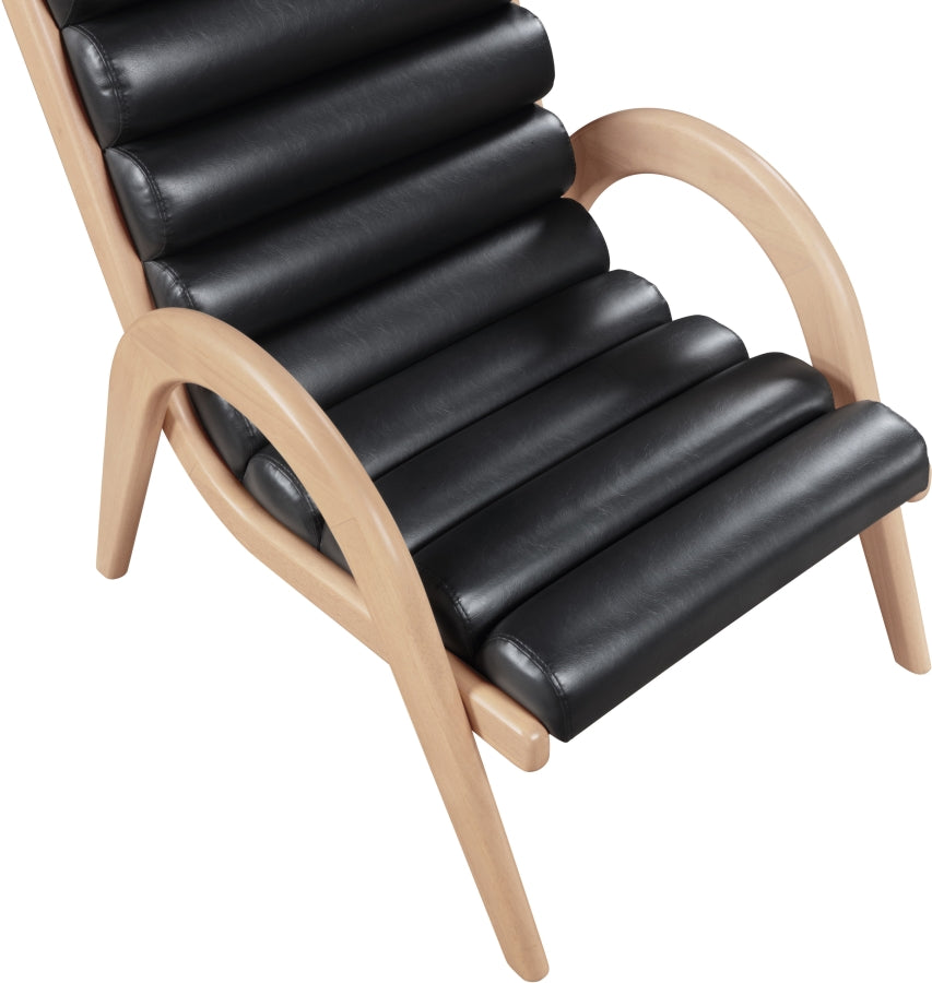 Fauteuil d'appoint rembourré en chenille Vivi