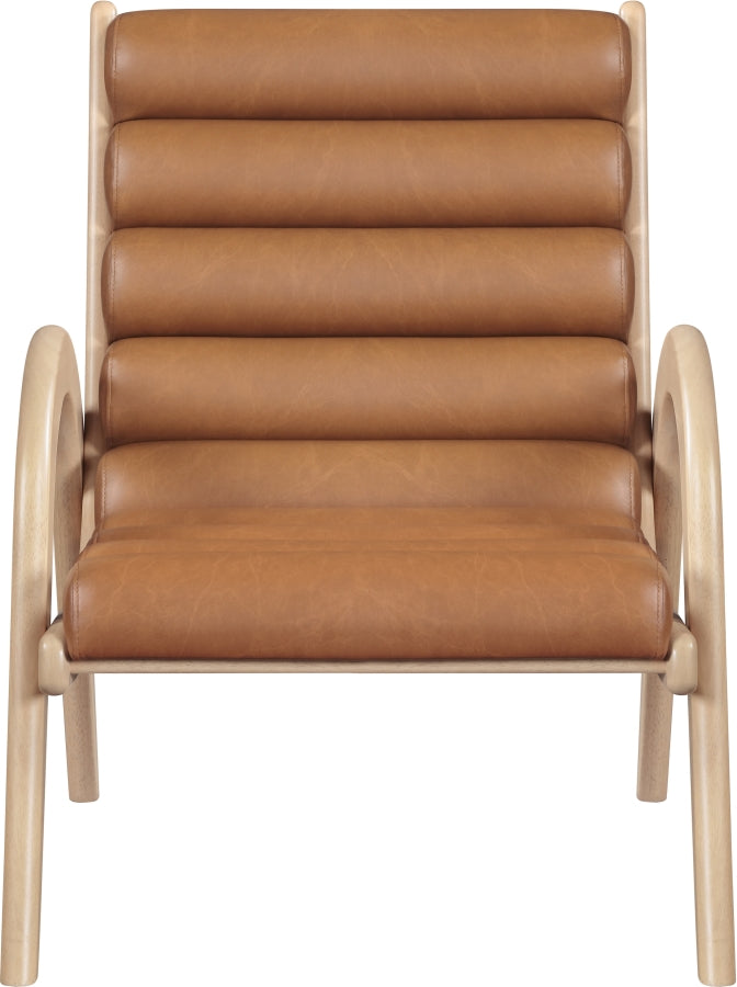 Fauteuil d'appoint rembourré en chenille Vivi