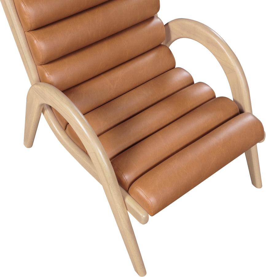 Fauteuil d'appoint rembourré en chenille Vivi