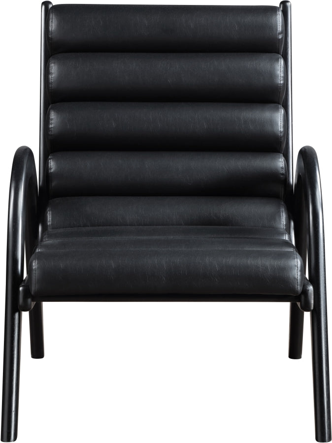 Fauteuil d'appoint rembourré en chenille Vivi