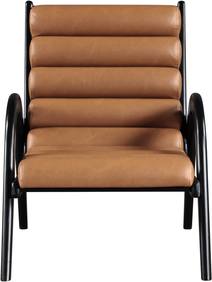 Fauteuil d'appoint rembourré en chenille Vivi