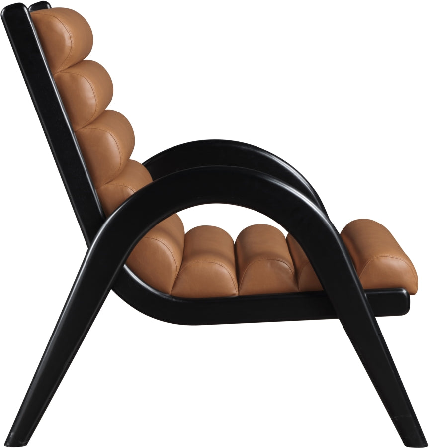 Fauteuil d'appoint rembourré en chenille Vivi