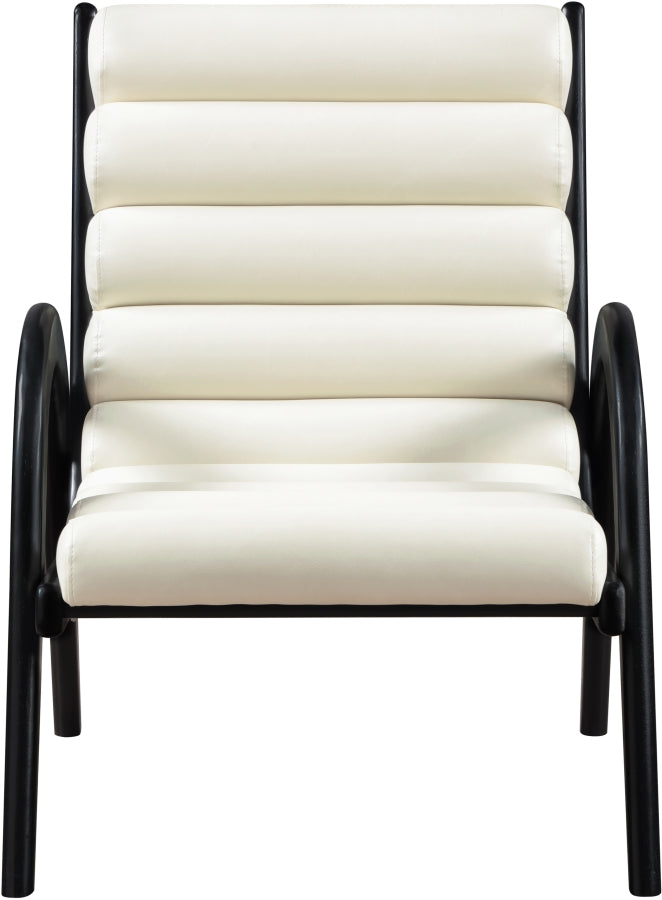 Fauteuil d'appoint rembourré en chenille Vivi