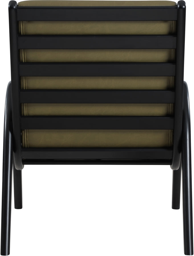 Fauteuil d'appoint rembourré en chenille Vivi