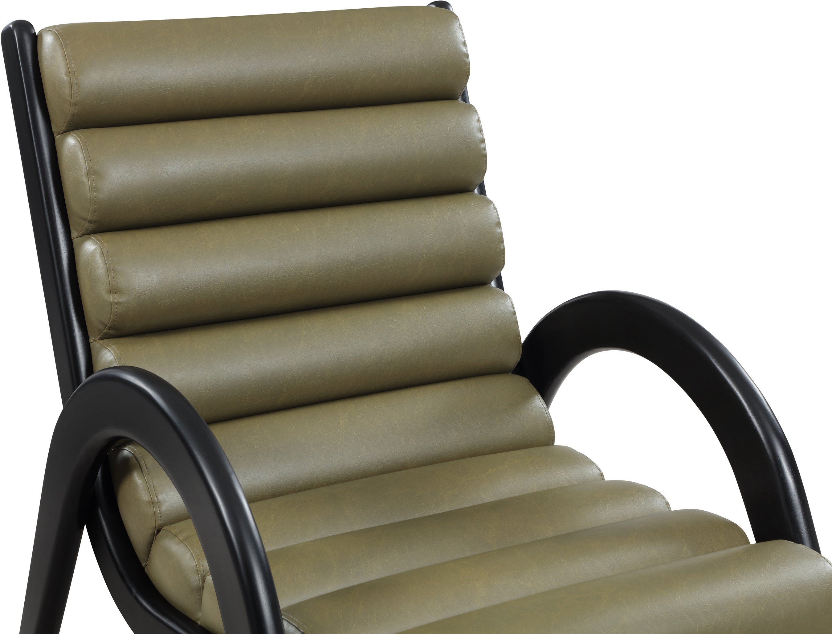 Fauteuil d'appoint rembourré en chenille Vivi