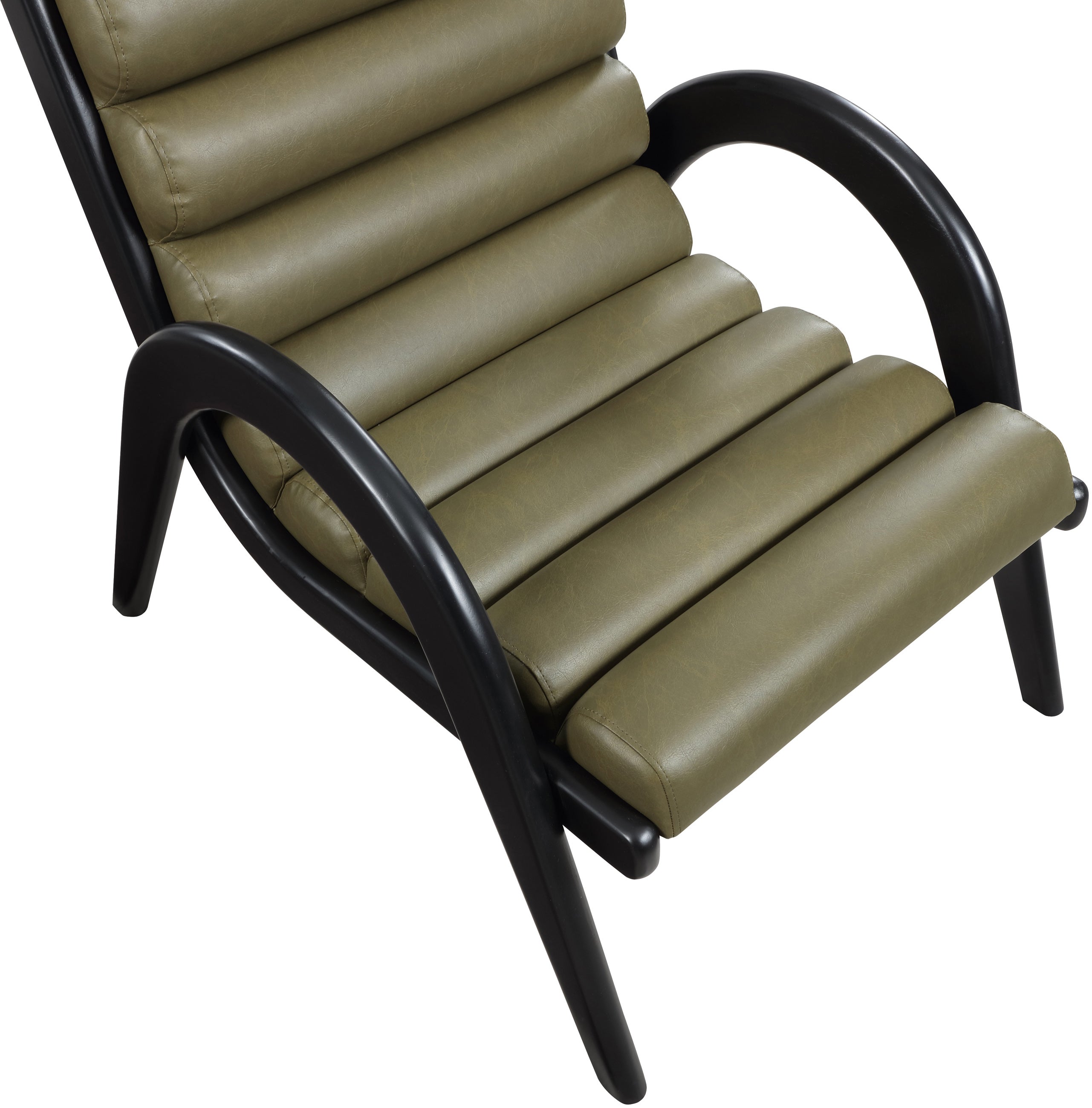 Fauteuil d'appoint rembourré en chenille Vivi