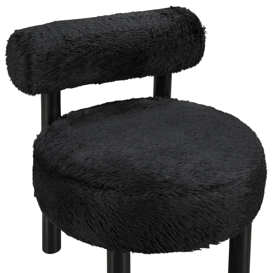 Fauteuil d'appoint rembourré en chenille Vivi