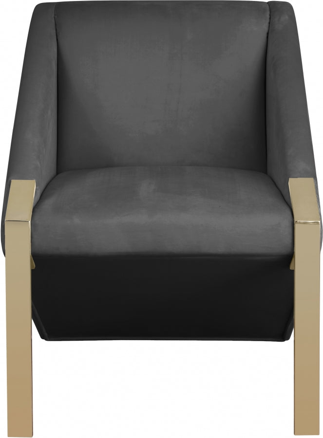 Fauteuil d'appoint rembourré en chenille Vivi