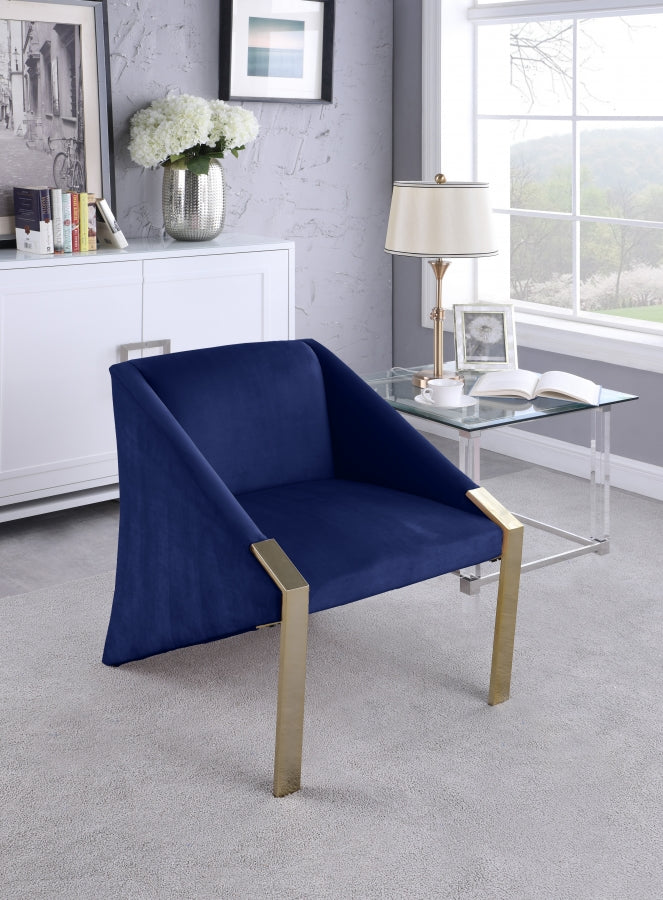Fauteuil d'appoint rembourré en chenille Vivi