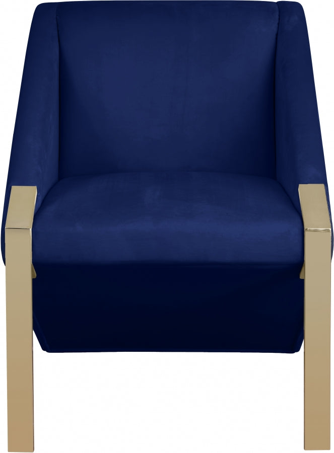 Fauteuil d'appoint rembourré en chenille Vivi