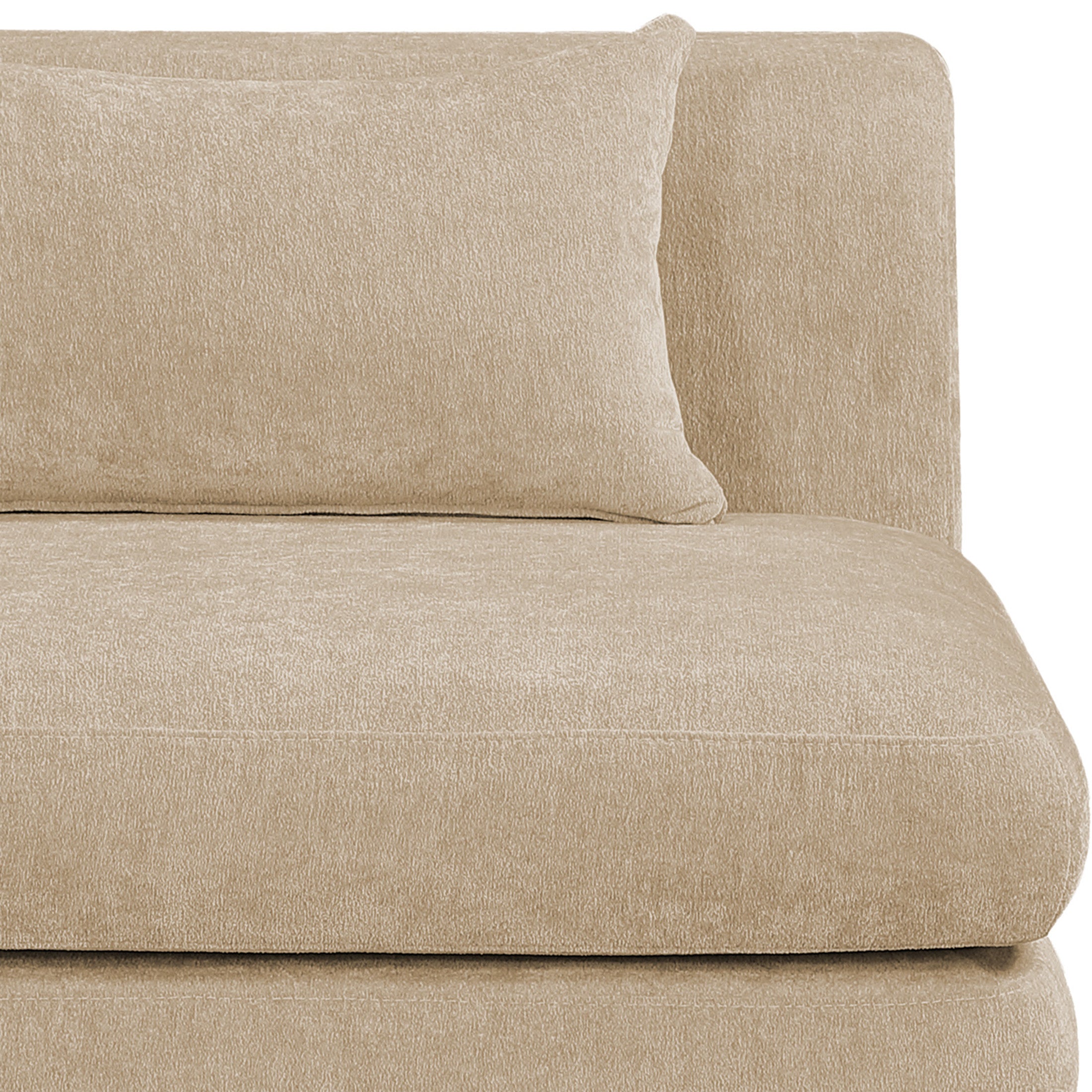 Fauteuil d'appoint rembourré en chenille Vivi