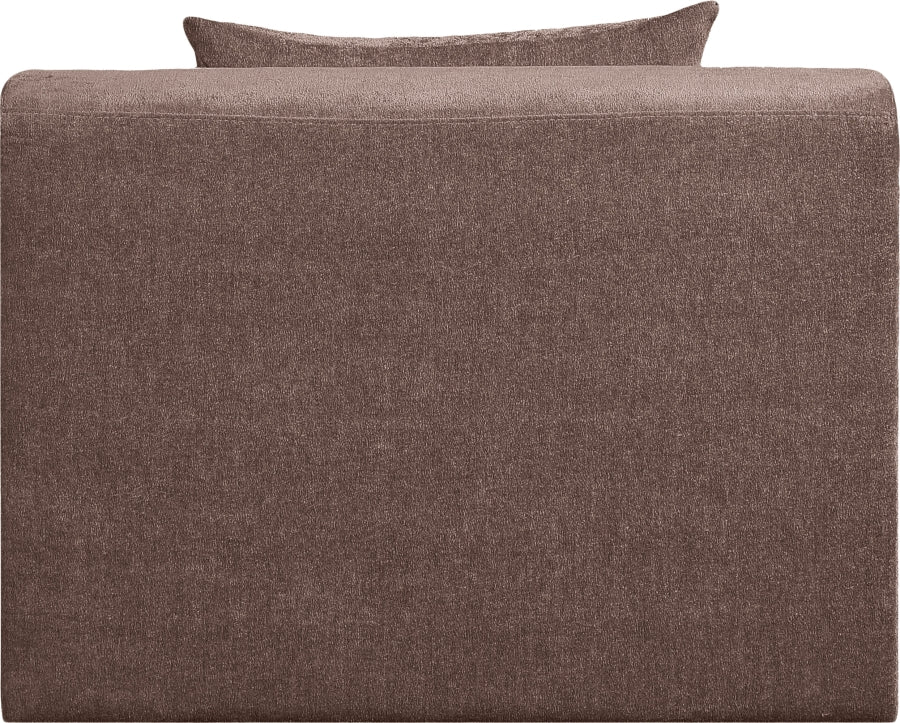 Fauteuil d'appoint rembourré en chenille Vivi