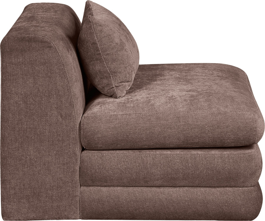 Fauteuil d'appoint rembourré en chenille Vivi