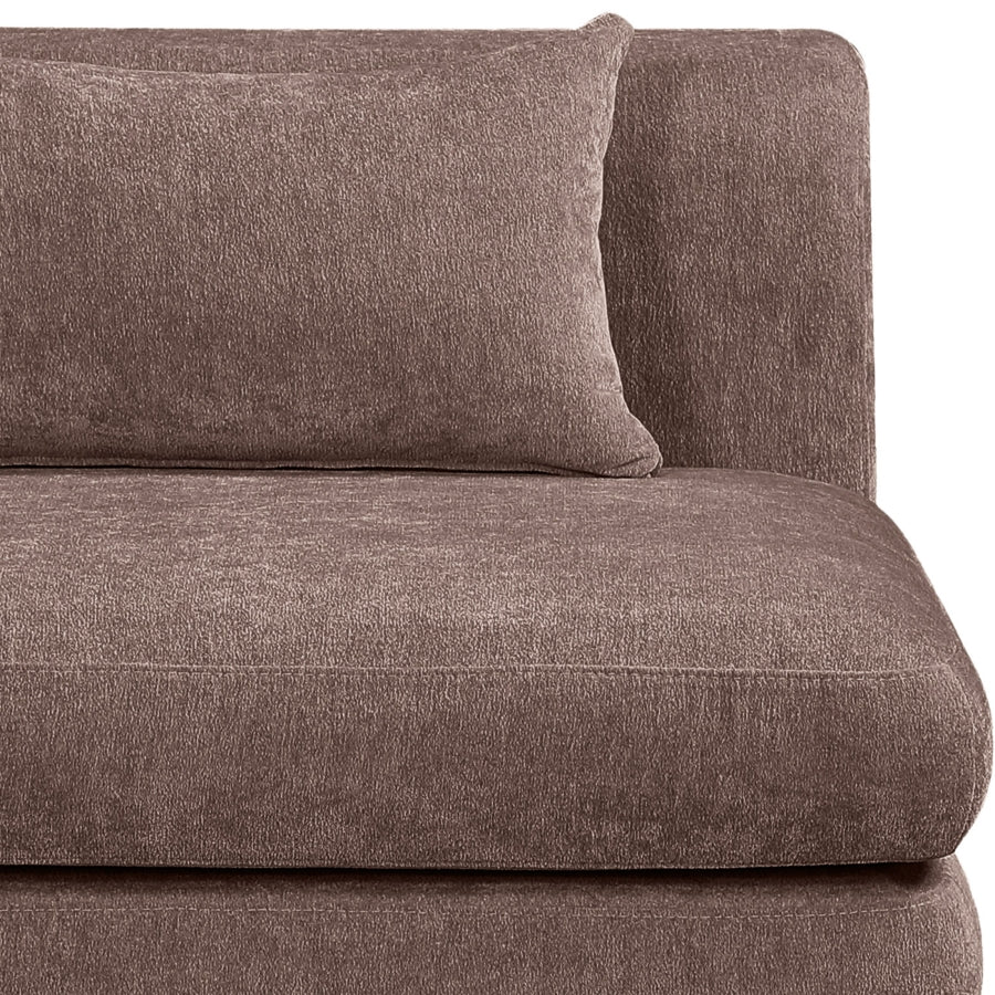 Fauteuil d'appoint rembourré en chenille Vivi
