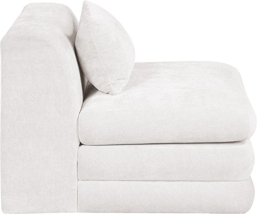 Fauteuil d'appoint rembourré en chenille Vivi