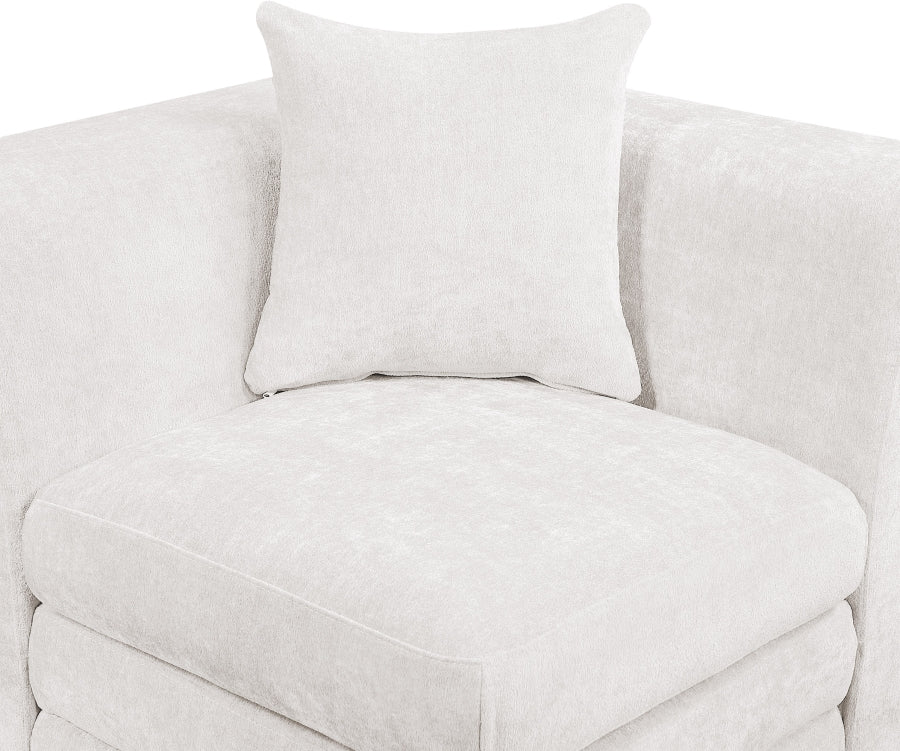 Fauteuil d'appoint rembourré en chenille Vivi
