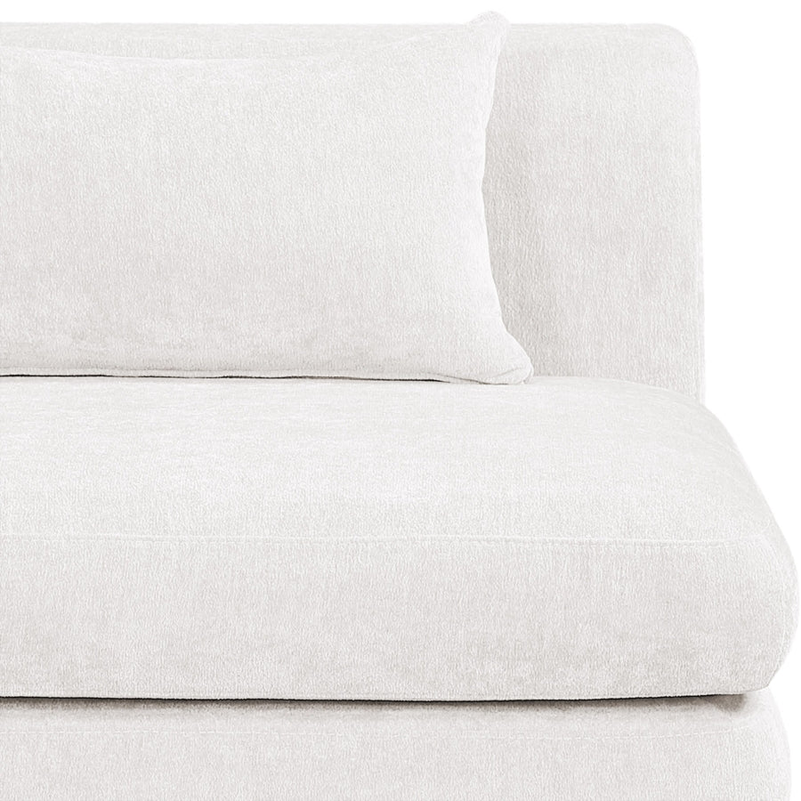 Fauteuil d'appoint rembourré en chenille Vivi