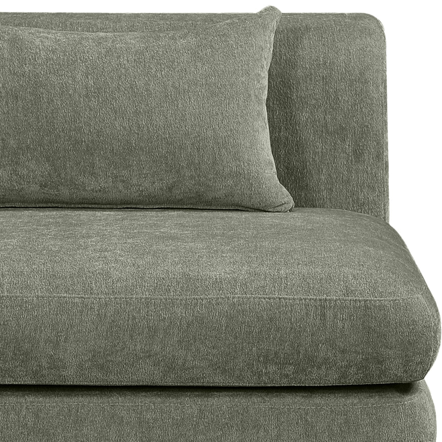 Fauteuil d'appoint rembourré en chenille Vivi