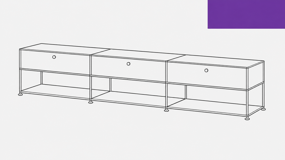 USM Haller Open Media Console