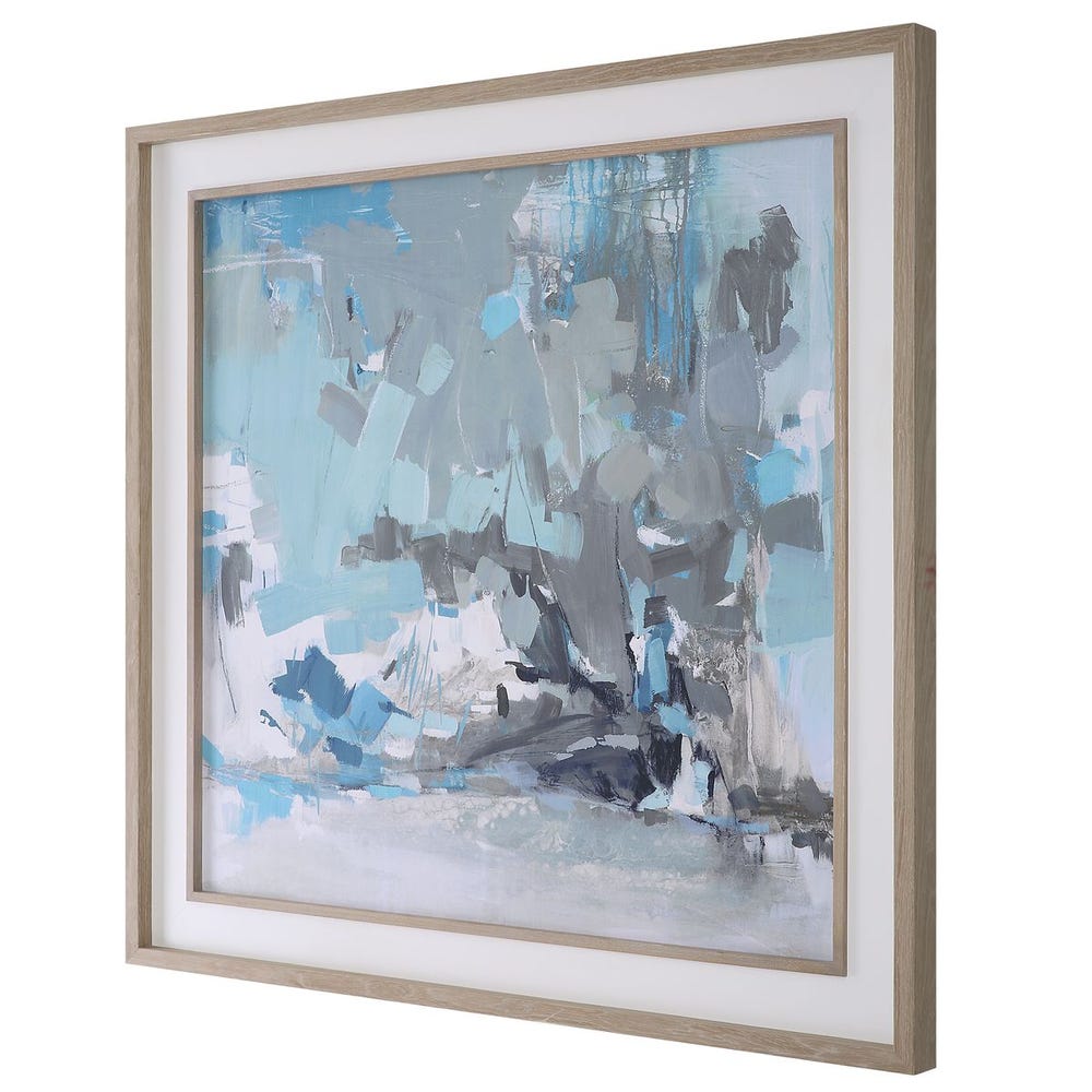Misty Moonlight Framed Print