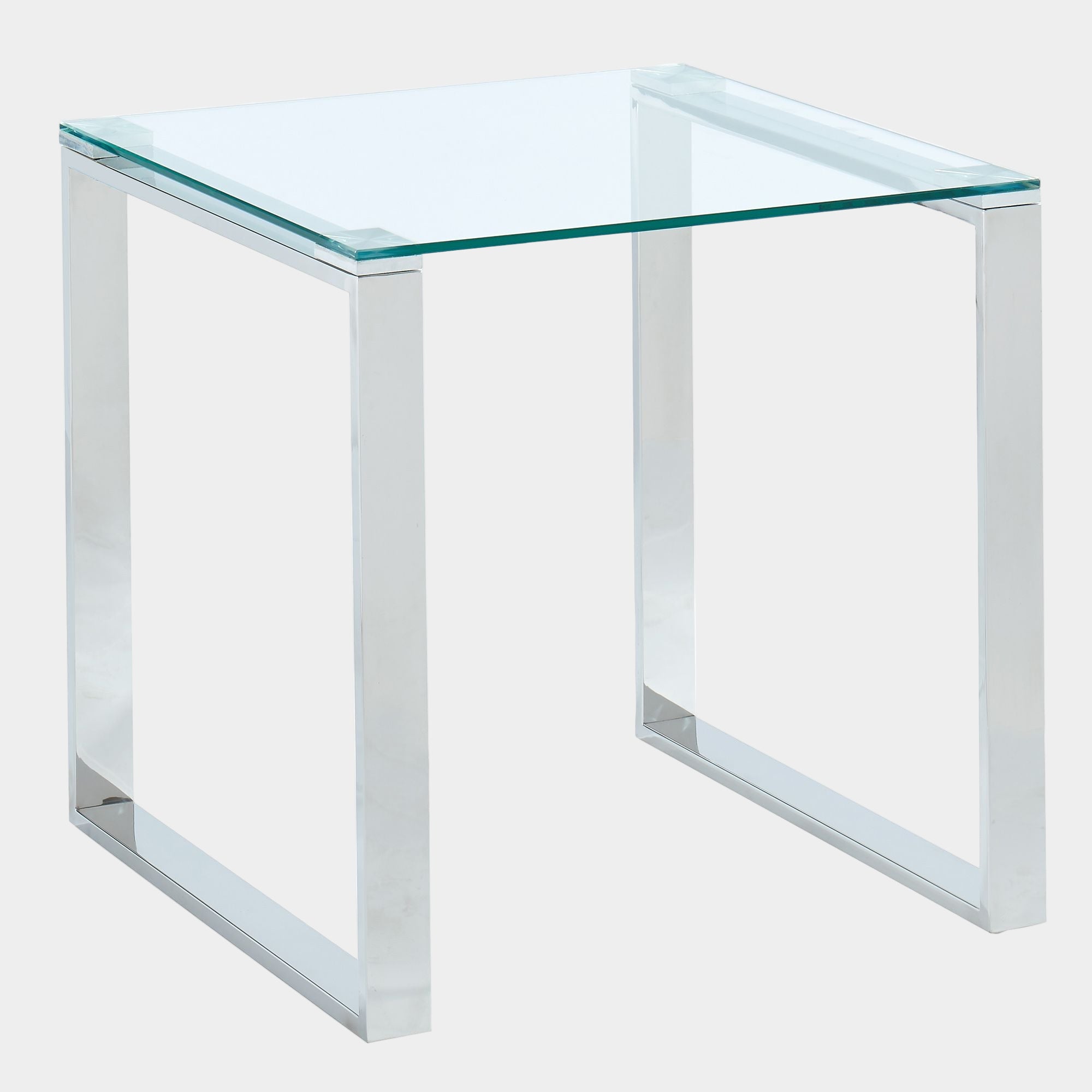 Zevon Accent Table in Silver